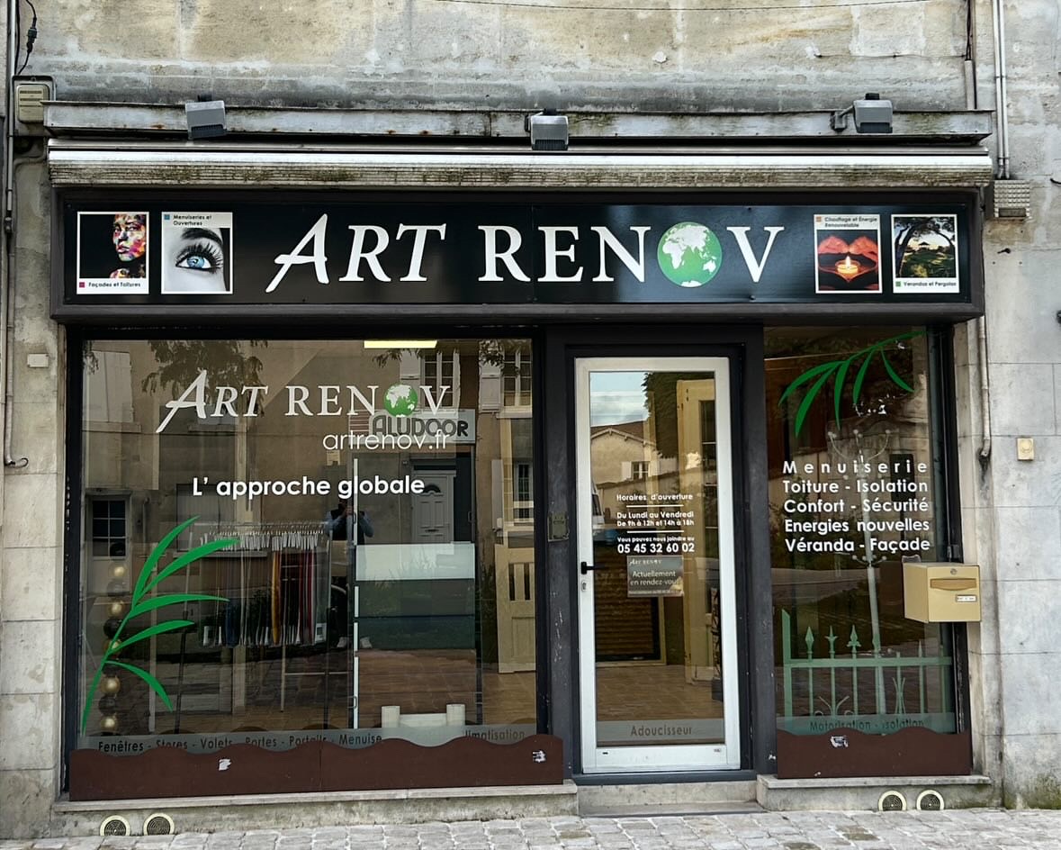 Local de l'agence Art Renov de Cognac